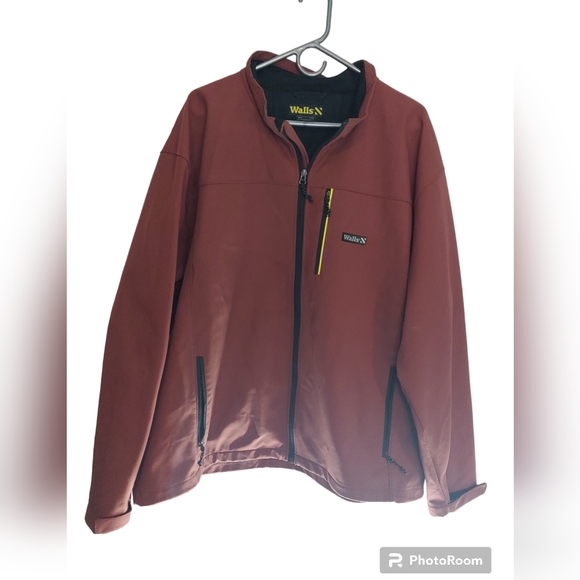 Walls Size 2 XL Burgundy Jacket lightweight spring - Picture 1 of 4